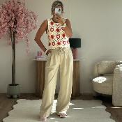 Pantalon Lennon beige