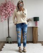 Pull Monica beige