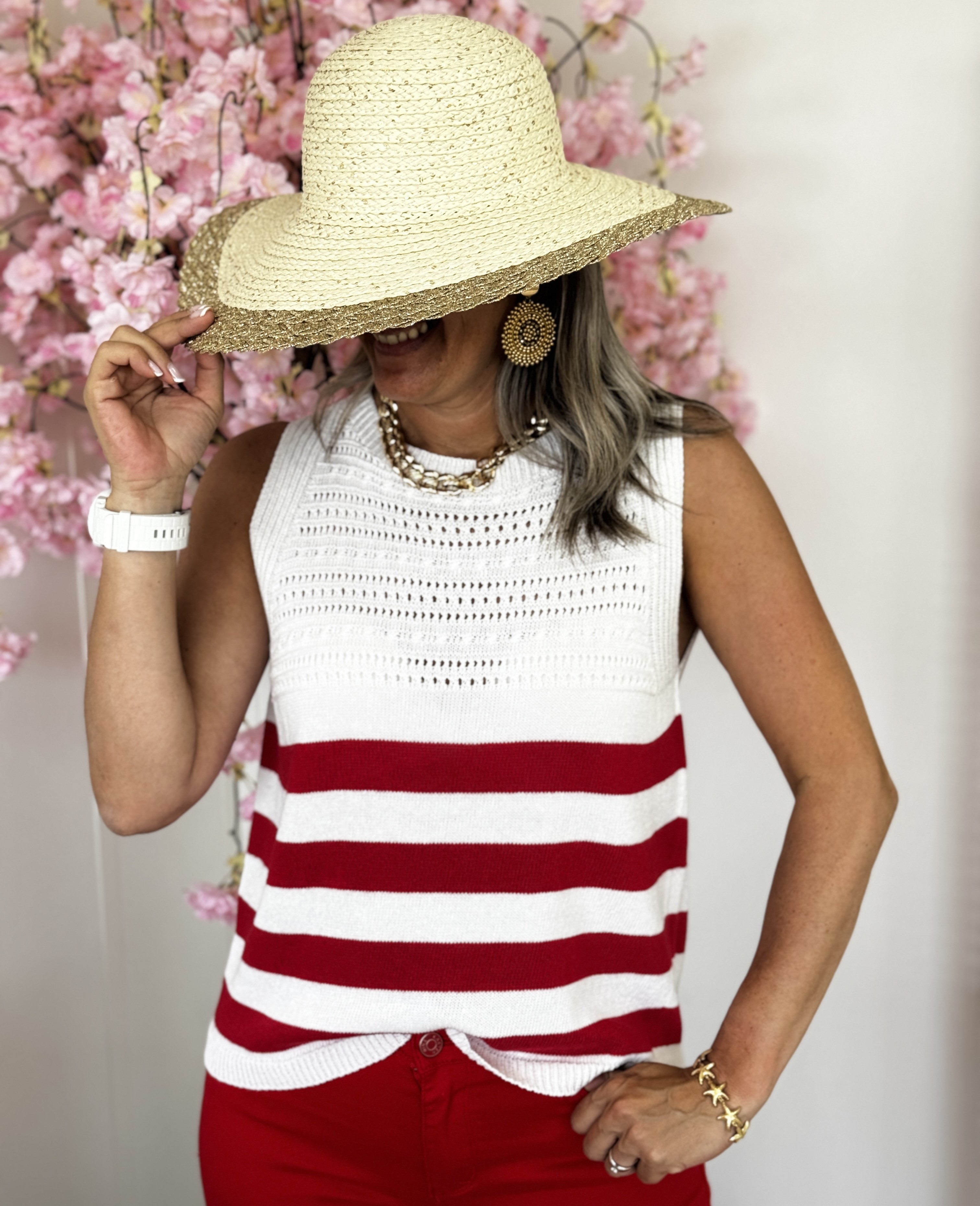 Pull Livia rouge