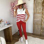Pull Livia rouge
