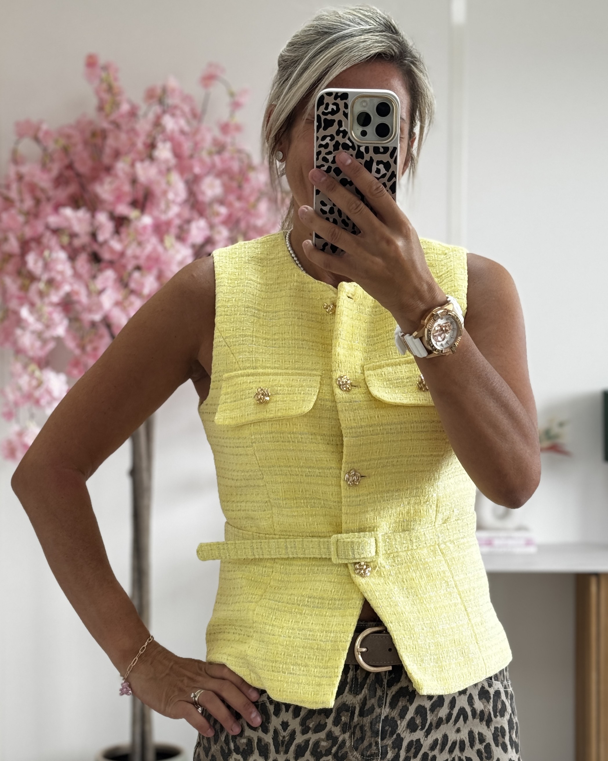 Veste Manon jaune