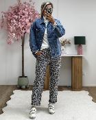 Veste en jeans Love