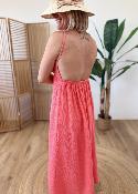 Robe donna corail