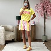 Short Florent jaune