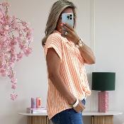Chemise Audrey orange