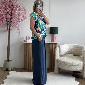 Pantalon Rachel marine