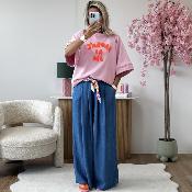 Pantalon Rachel bleu jeans