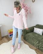 Pull Gaetan rose pale