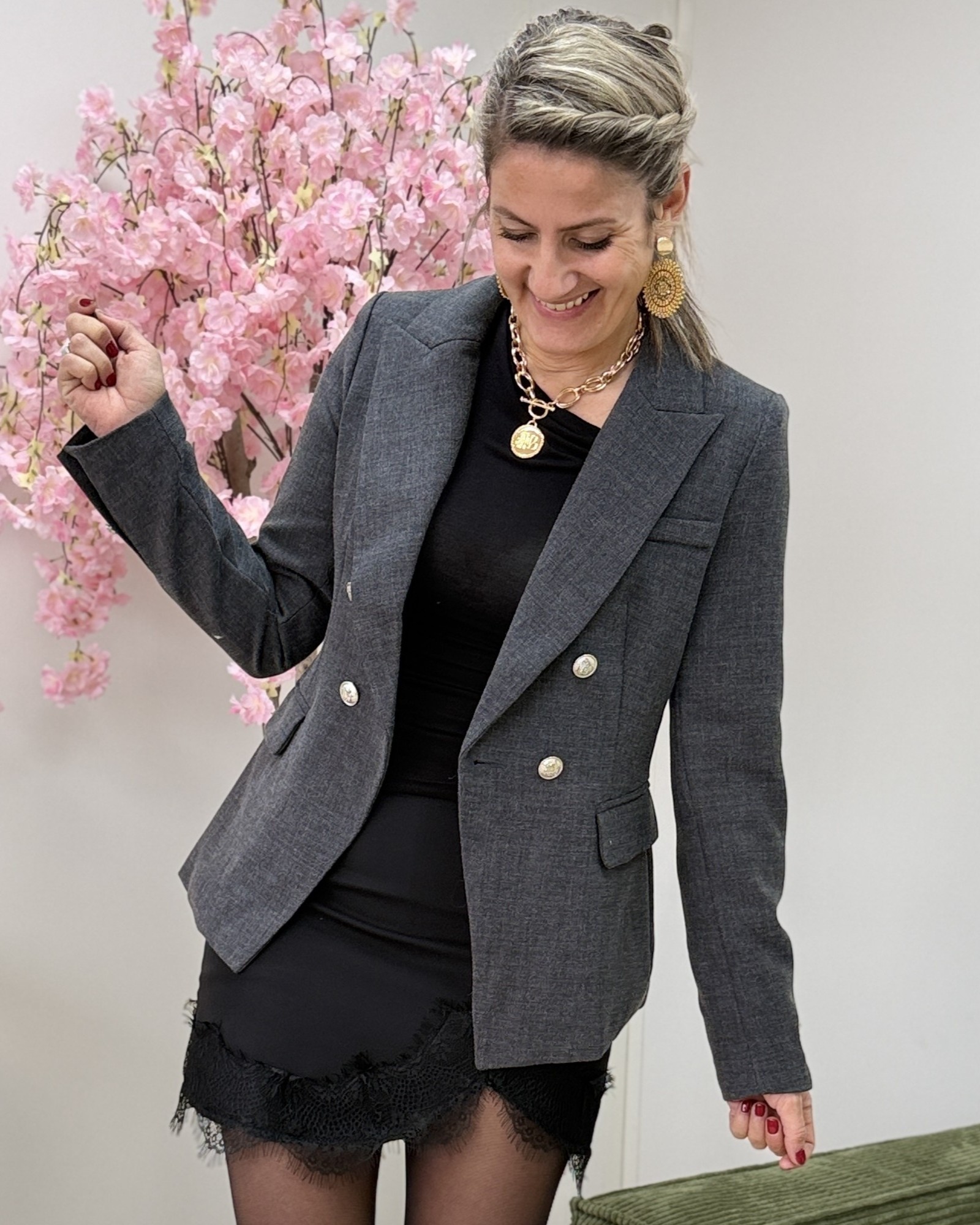 Blazer Camille gris
