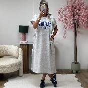 Robe Sweat Vintage bleue