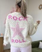 Pull Rock & roll ecru