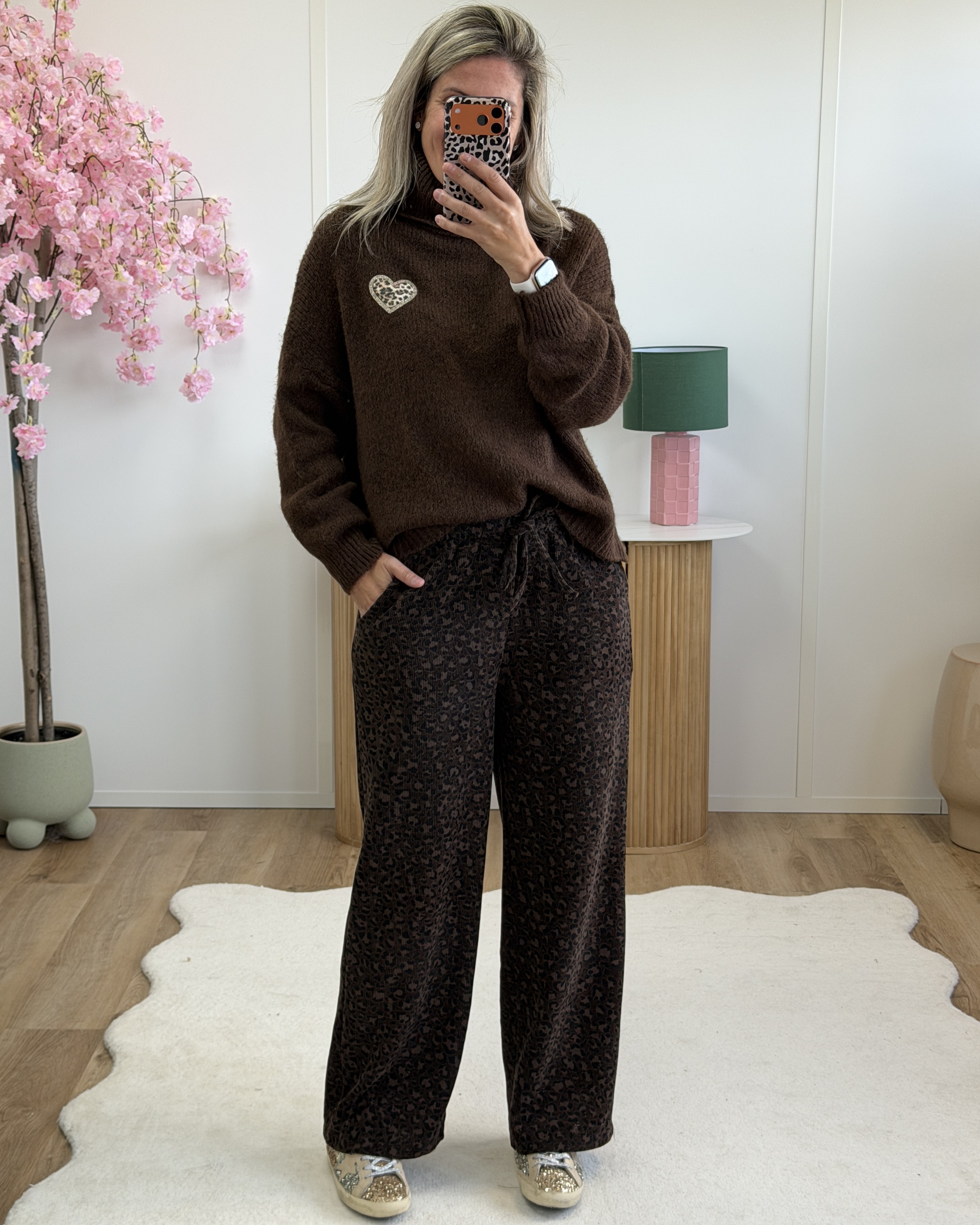 Pantalon Mathis choco