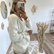 Pull Aurelie ecru