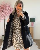 Manteau Melissa noir