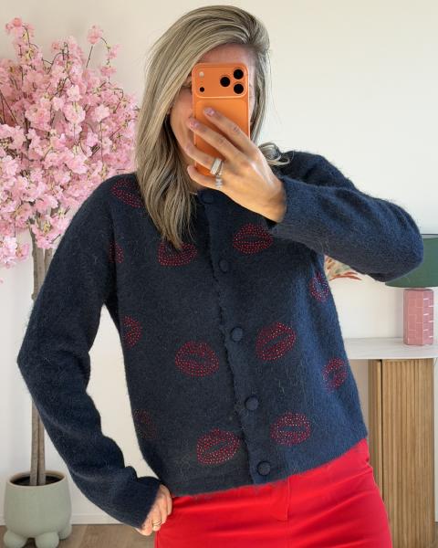 Gilet lips marine
