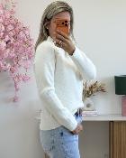 Pull Maya blanc