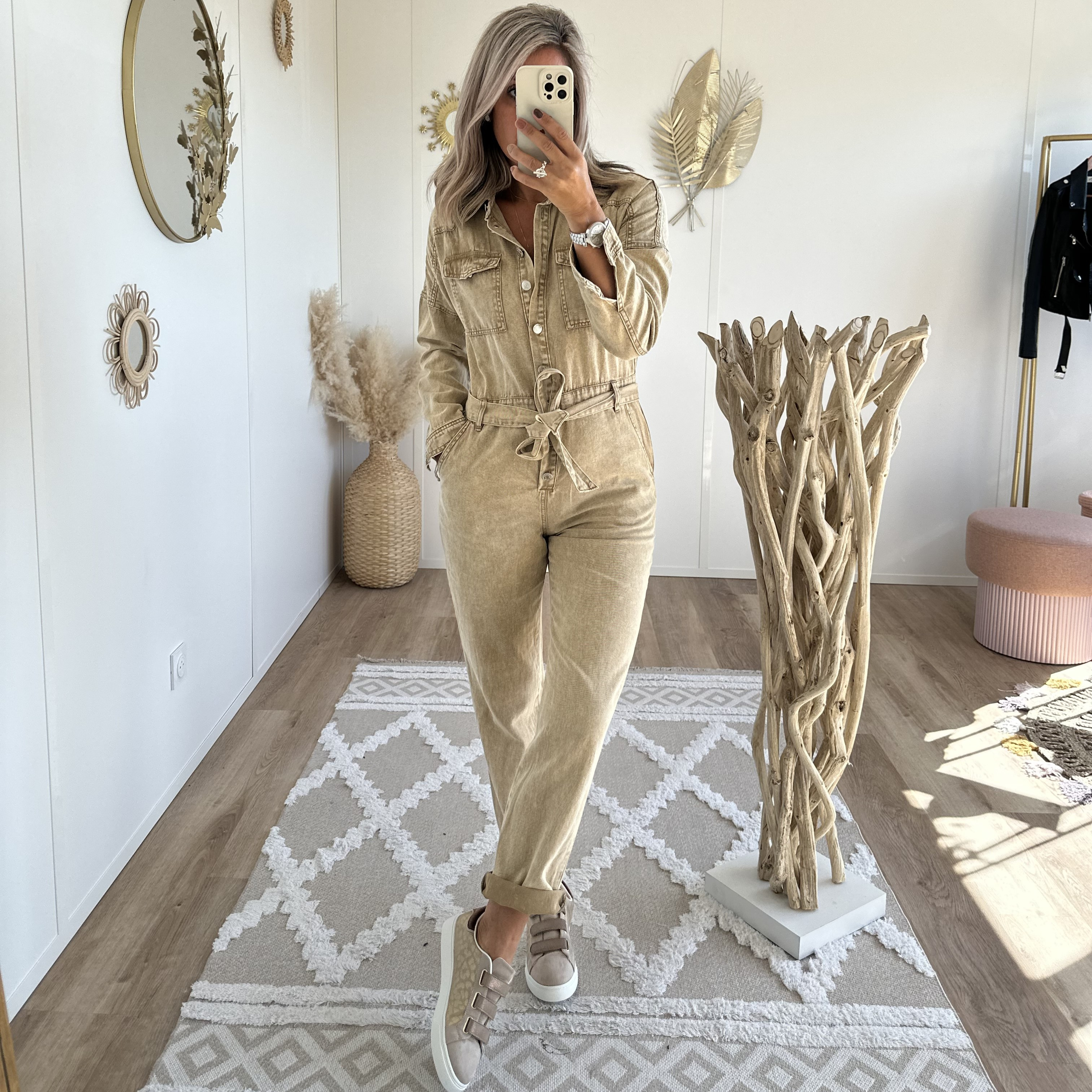 Combinaison Beige 