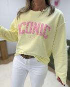 Sweat Iconic jaune