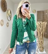 Blouse jungle vert