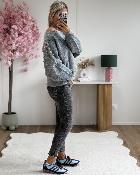 Pull Gaetane gris