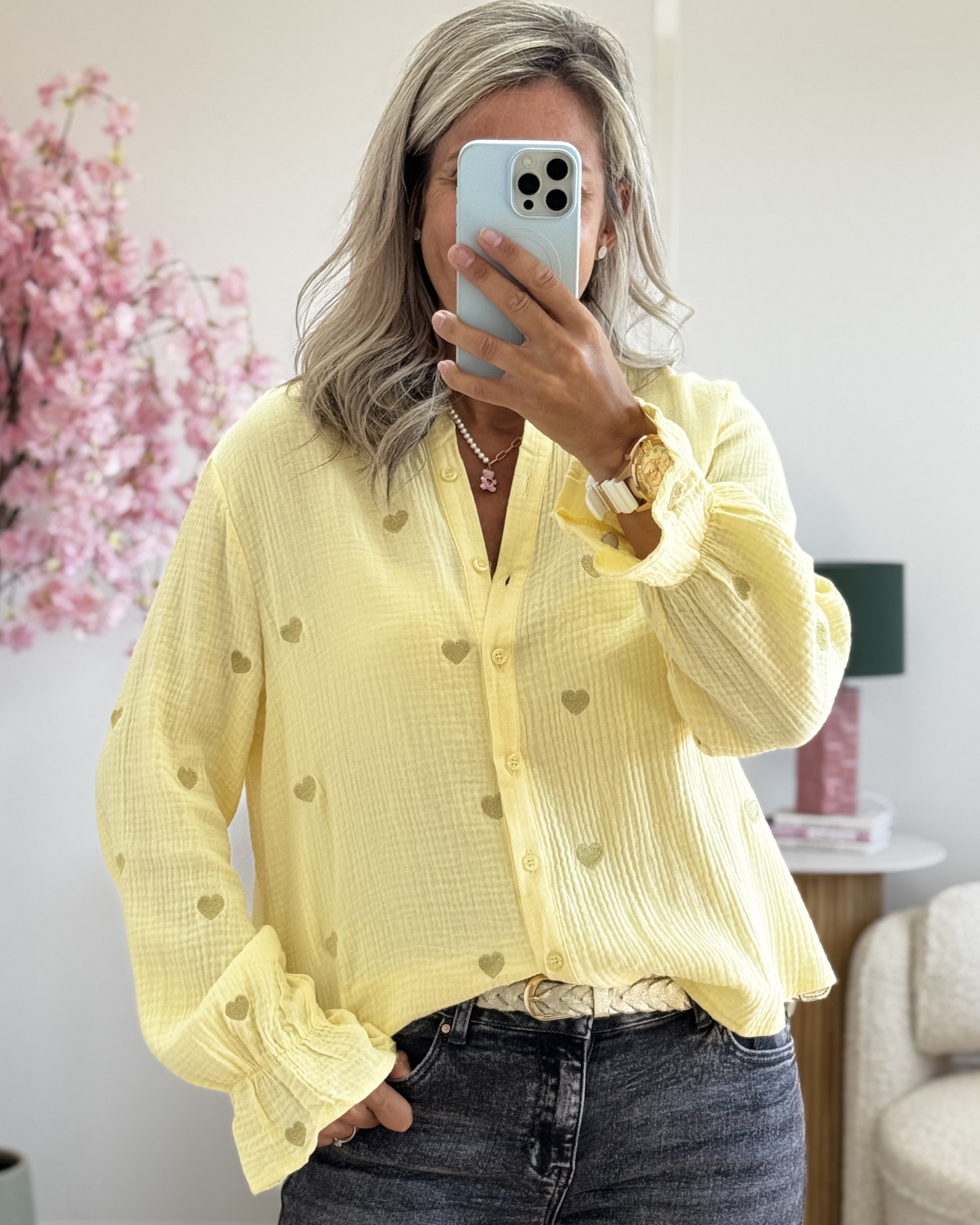 Chemise Wayne jaune