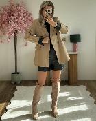 Blazer Morgane camel