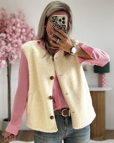 Gilet Noam ecru