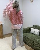 Gilet Mya rose