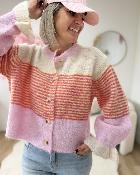 Gilet Eleonore corail