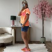 Tee shirt Beach orange