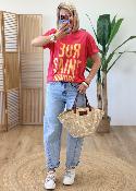 Tee shirt St honore rouge