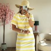 Robe mariniere jaune