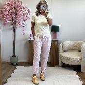 Pantalon Logan rose