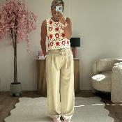 Pantalon Lennon beige
