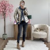 Jean skinny gris