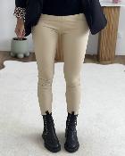 Legging Simili beige
