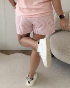 Short palmiers rose clair