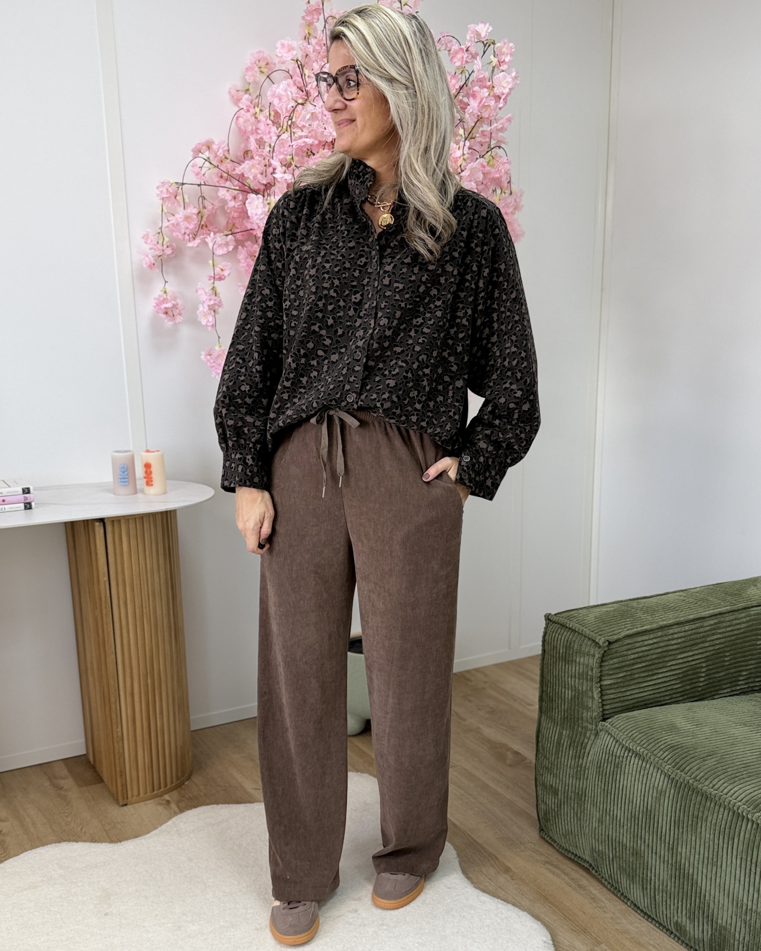 Pantalon Kelly choco