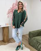 Pull oversize vert