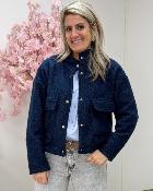 Bombers bouclettes marine