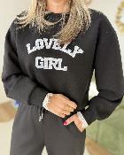 Sweat lovely girl noir