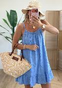 Robe Florie ciel