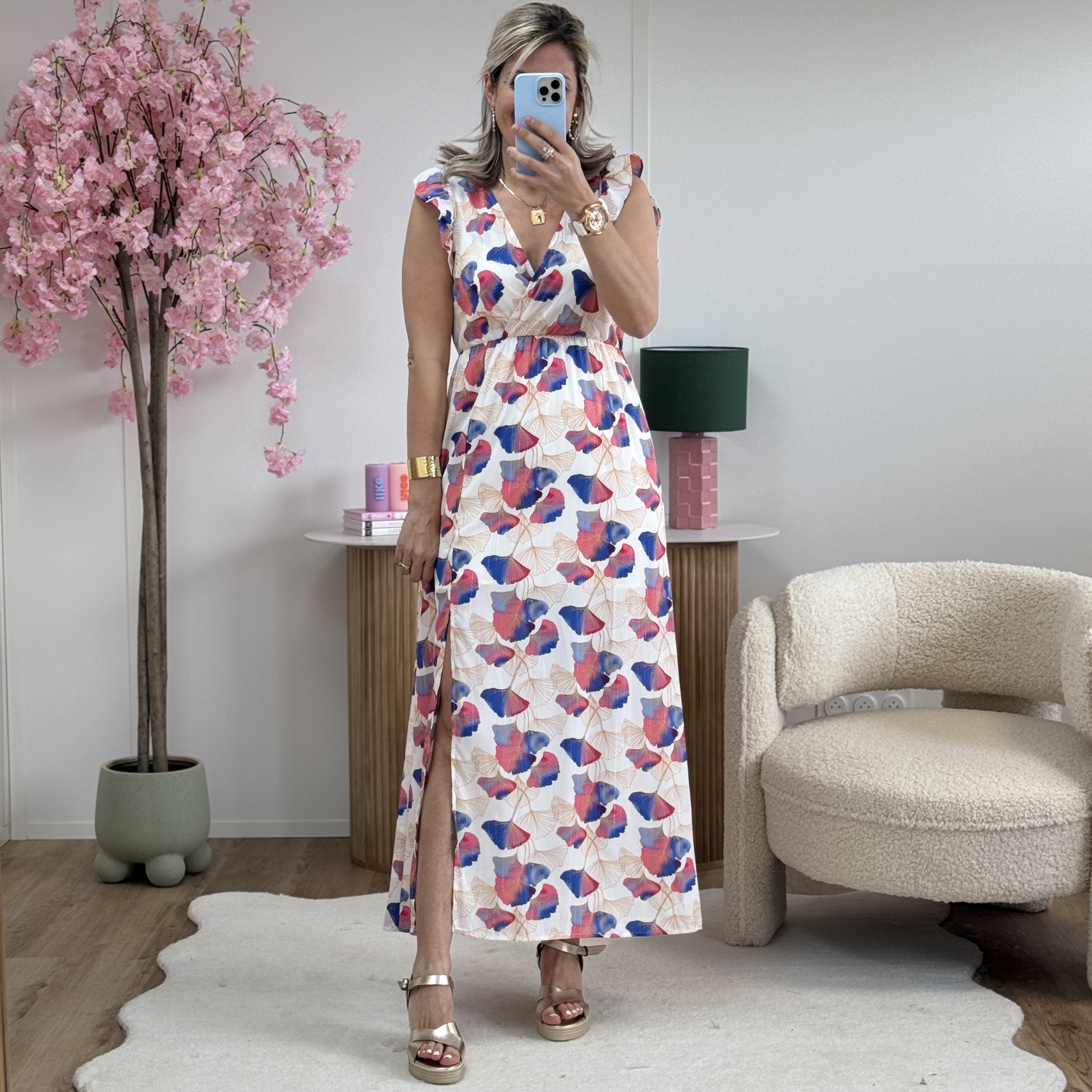 Robe Capucine rose