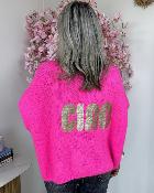 Gilet Maddox rose fluo