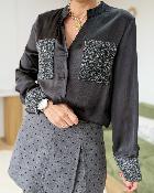 Chemise Gilda noir
