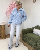 Gilet veste Athenais bleu