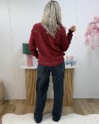 Pull Ingrid bordeaux