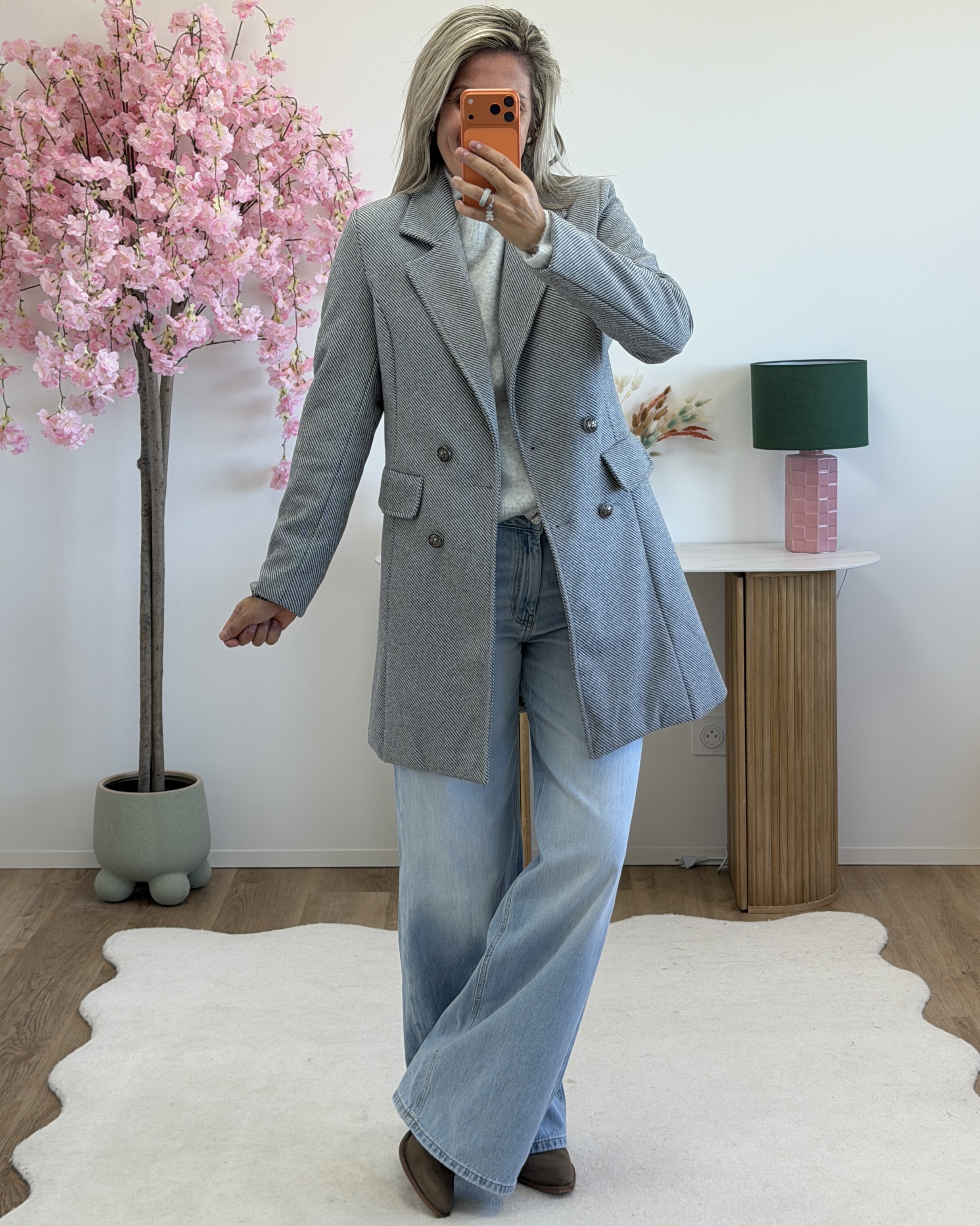 Manteau Esther gris