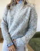 Pull chemise gris