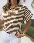 Tee shirt Brandy camel